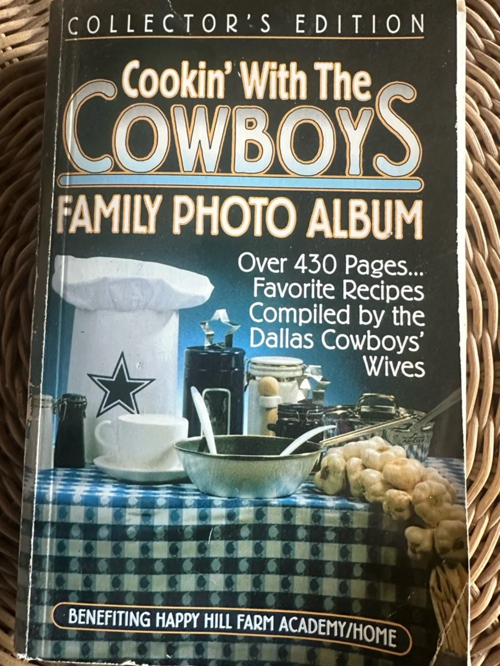 1995 Cookin With Cowboys Dallas Cowboys Wives Photo Album Troy Aikman